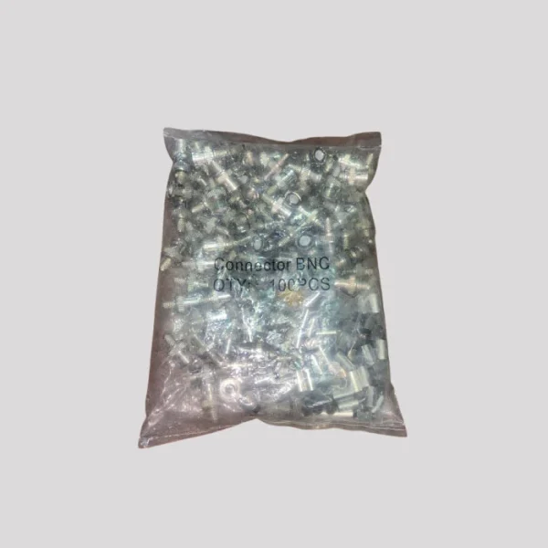 فیش BNC پرسی بسته 100 تایی