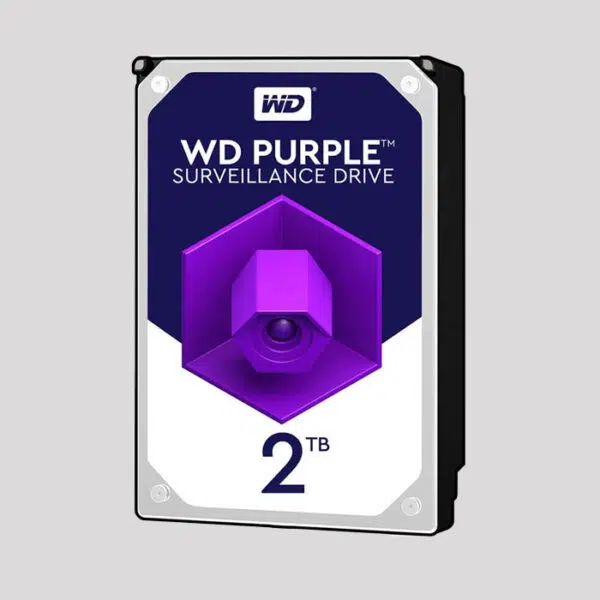 هارد ۲ ترابایت بنفش وسترن دیجیتال